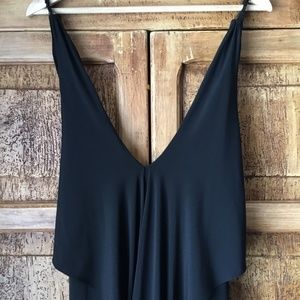 Vera Wang Black Evening Gown/ Maxi Dress